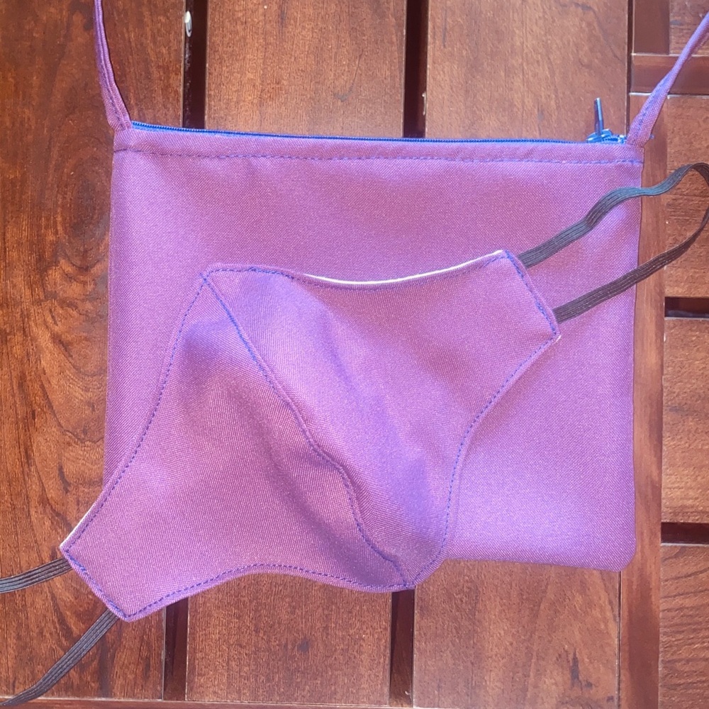 Handmade Handbag & Masks Set for $25
